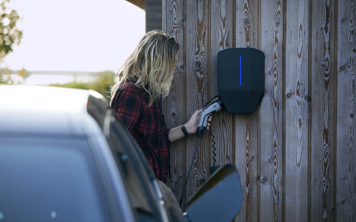 AC nabíječka GARO Entity PRO pro pomalé nabíjení elektromobilů.