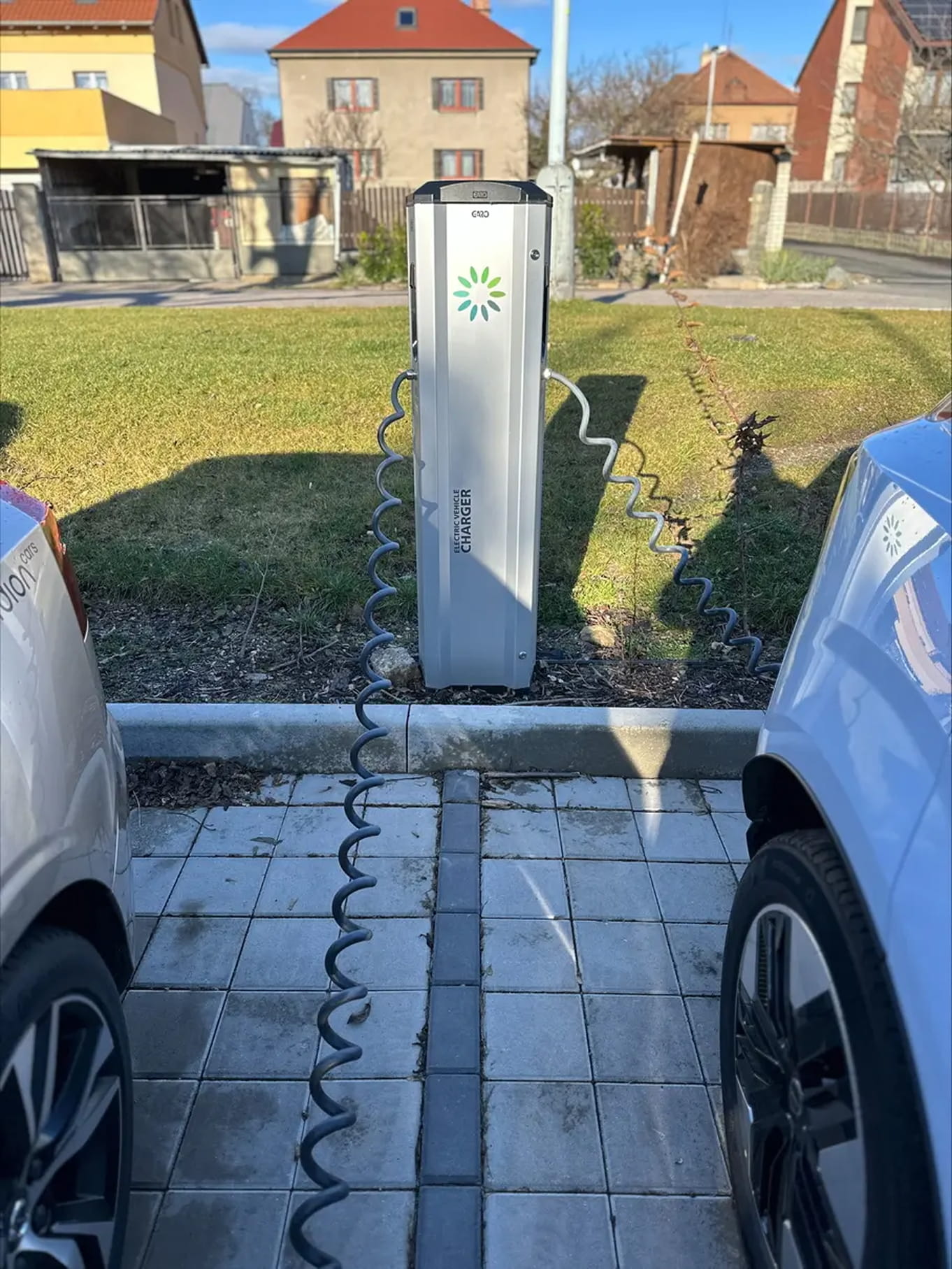 Realizace nabíjení elektromobilů u klienta Cardion Cars Stodůlky