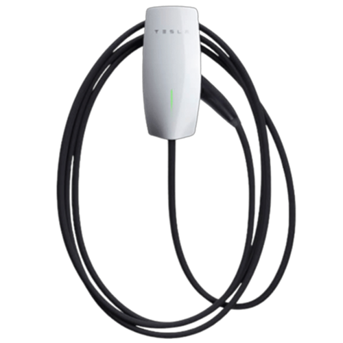 Wallbox Tesla Wall Conector pro pomal&eacute; AC dom&aacute;c&iacute; nab&iacute;jen&iacute; elektromobilu.