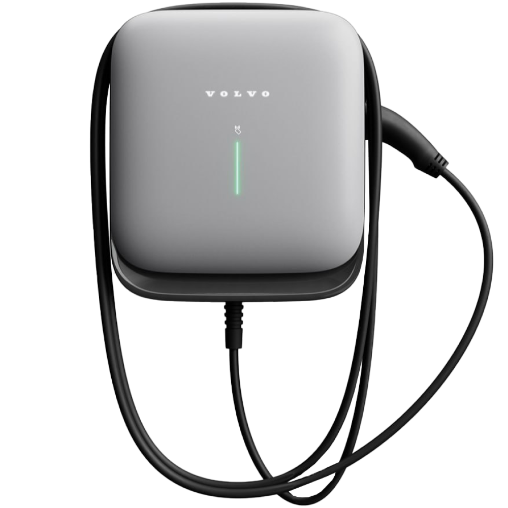 Wallbox Volvo pro pomal&eacute; AC dom&aacute;c&iacute; nab&iacute;jen&iacute; elektromobilu.
