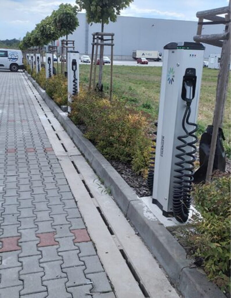 Realizace nabíjecích stojanů od výrobce GARO u našeho klienta ABB s.r.o. v Mošnově