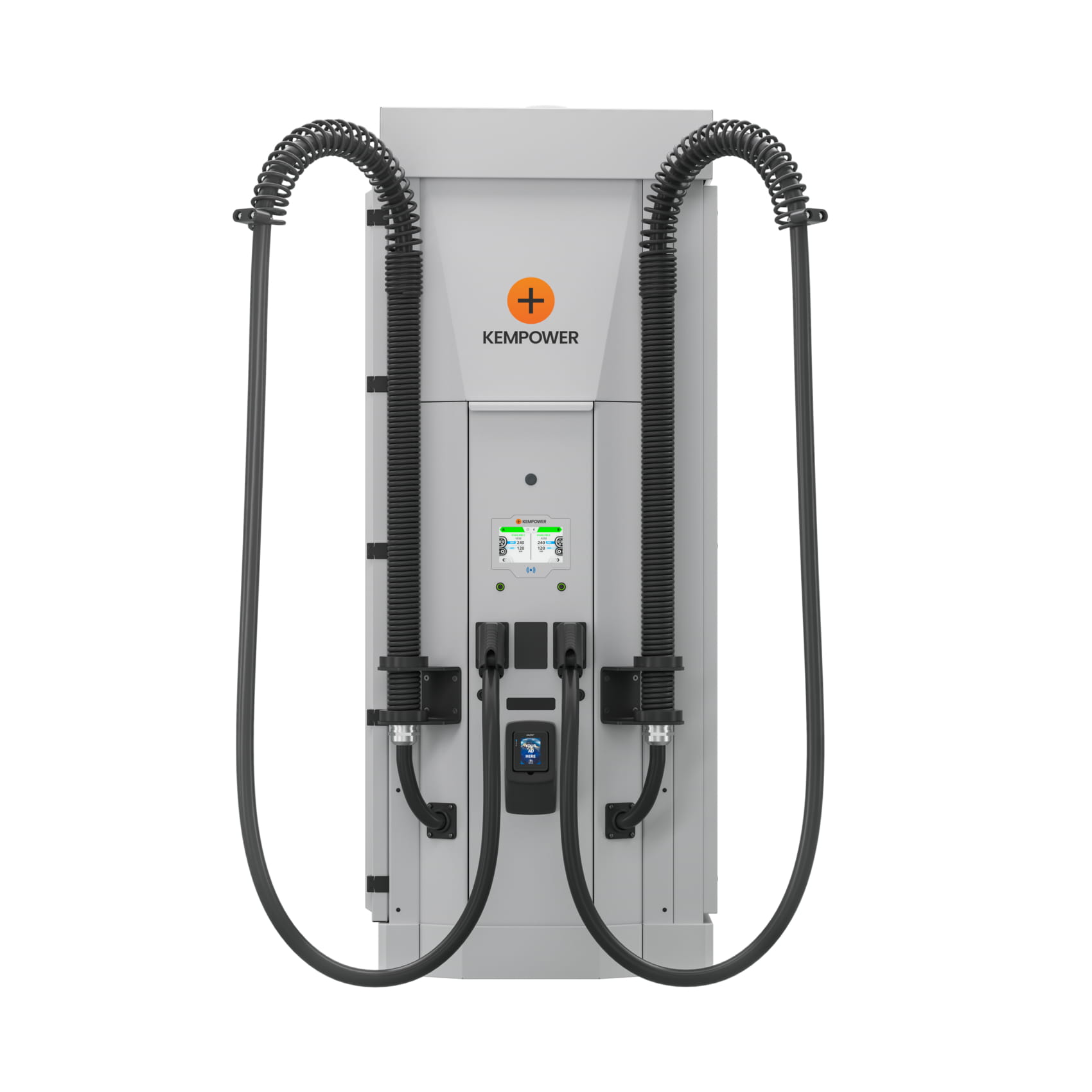 DC nabíjecí stanice Kempower Station Charger - 2x CCS 2, 1x AC